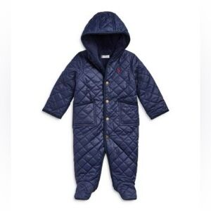 Ralph Lauren Boys' Quilted Bunting Suit - Baby | 6 Months